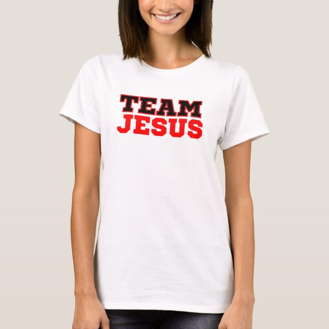 Camiseta Equipe Jesus Christian Faith (Frente)