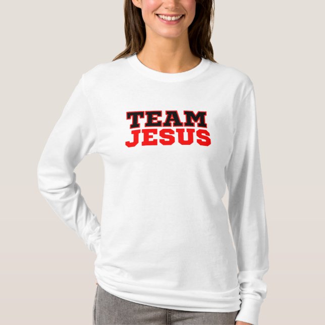 Camiseta Equipe Jesus Christian Faith T-Shirt (Frente)