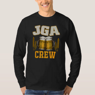 Camiseta Equipe Jga Com Cerveja Para A Festa De Despedida D