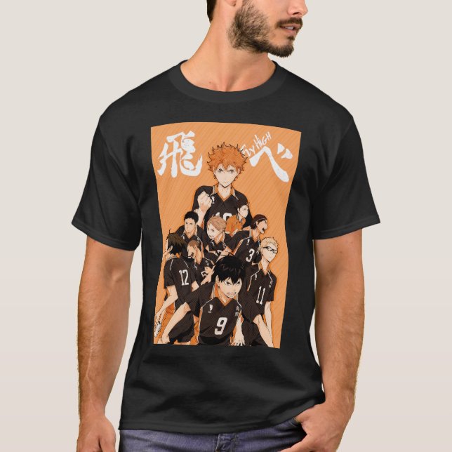 Camiseta Equipe Karasuno! (Frente)