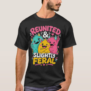Camiseta Equipe Kawaii Reunida & Ligeiramente Feral