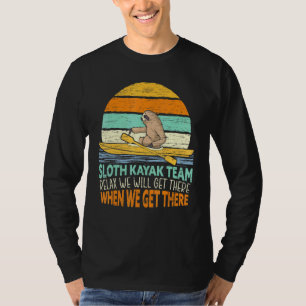 Camiseta Equipe Kayaking Kayaker Canoeing Boat Pa