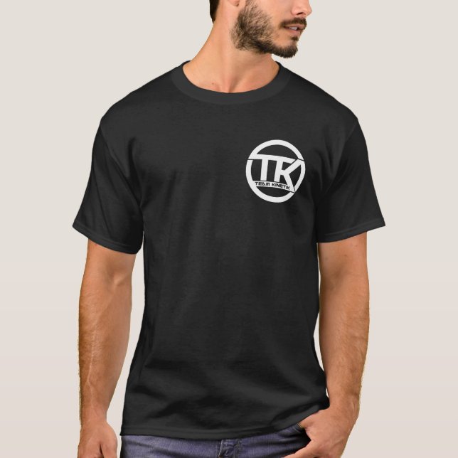 Camiseta Equipe Kinetik - preto (Frente)