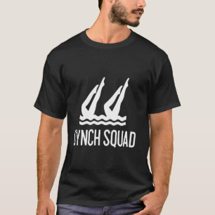 Camiseta Equipe Legal Design de Equipe para Nadar Sincroniz