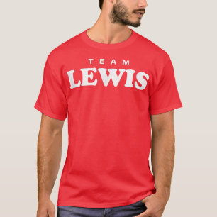 Camiseta Equipe Lewis Personalizada Sobrenome da Família Gr