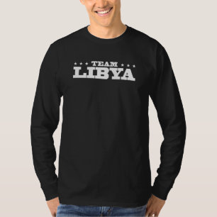 Camiseta Equipe Líbia Cidadão Patriótico País Libanês Supp