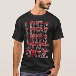 Camiseta Equipe Libra Birthday Girl outubro Buffalo