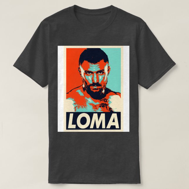 Camiseta Equipe Lomachenko (Frente do Design)