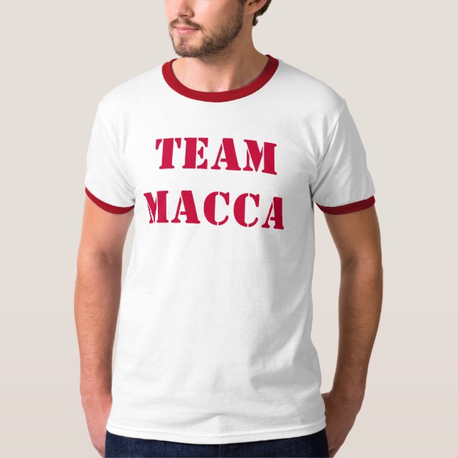 Camiseta Equipe Macca (Frente)