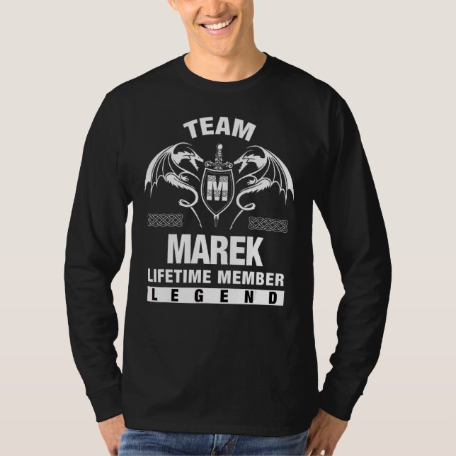 Camiseta Equipe Marek Lifetime Membro (Frente)