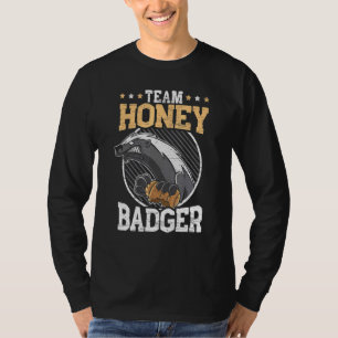 Camiseta Equipe Mel Badger Fearless Animal Ratel Corajosa