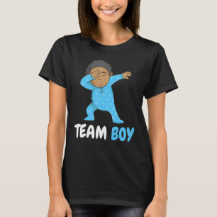 Camiseta Equipe Menino Gênero Revela Homens Mulheres Legal