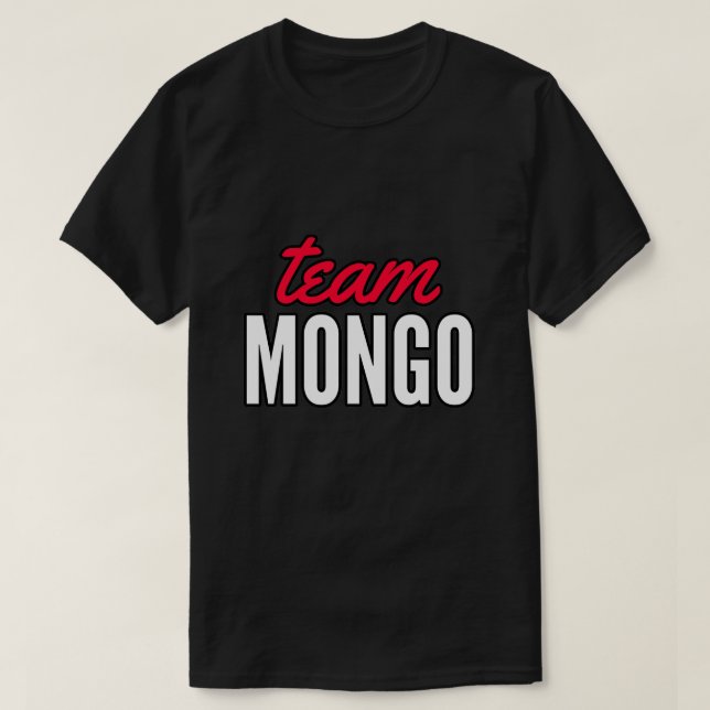 Camiseta Equipe Mongo (Frente do Design)
