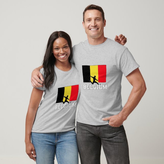 Camiseta Equipe Nacional de Futebol da Bélgica (Unissex)