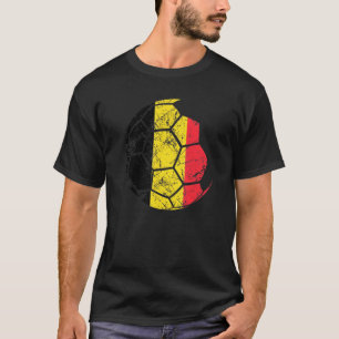 Camiseta Equipe Nacional De Futebol Da Bélgica Apoia A Band