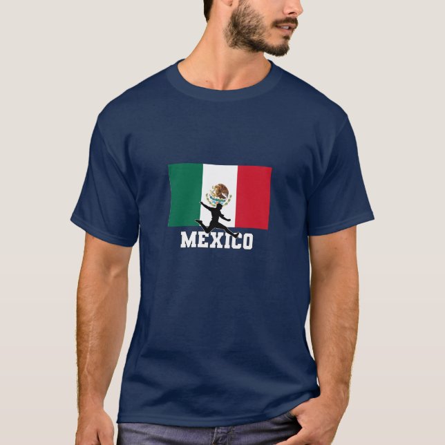 Camiseta Equipe Nacional de Futebol do México (Frente)