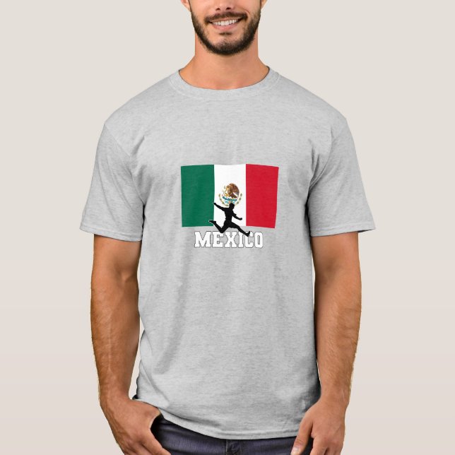 Camiseta Equipe Nacional de Futebol do México (Frente)