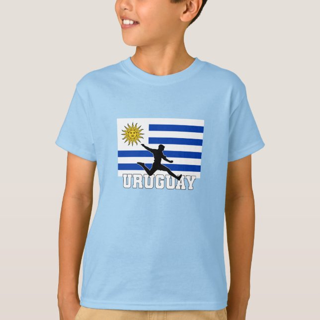 Camiseta Equipe Nacional de Futebol do Uruguai (Frente)