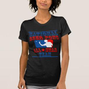 Camiseta Equipe nacional de Pong da cerveja