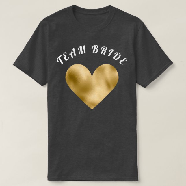 Camiseta equipe noiva 3 (Frente do Design)