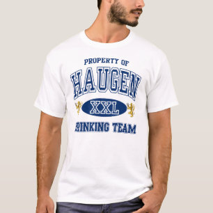Camiseta Equipe norueguesa do bebendo de Haugen