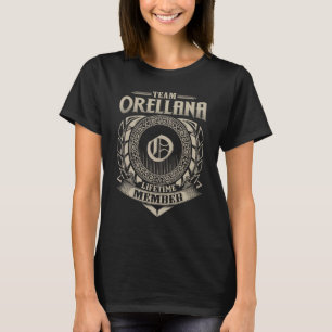 Camiseta Equipe ORELLANA Fame ORELLANA Sobrenome do Membro