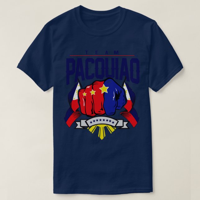 Camiseta Equipe Pacquiao (Frente do Design)