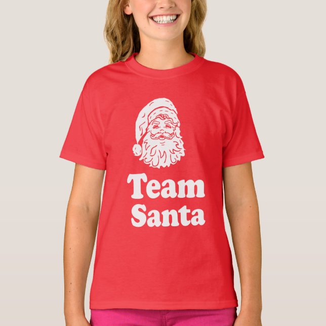 Camiseta Equipe Papai Noel (Frente)