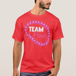 Camiseta Equipe Pearls Engraçada Mulher Engraçada Anúncio d
