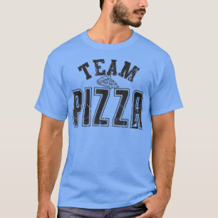 Camiseta Equipe Pizza correspondente Eu adoro pizza amante