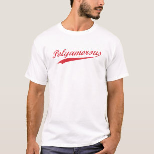 Camiseta Equipe Polyamory Polyamorous e orgulhoso