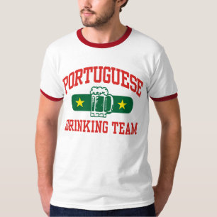 Camiseta Equipe portuguesa do bebendo