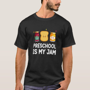 Camiseta Equipe Pré-Escola É Meu Jam Arco-Íris Pré K Profes
