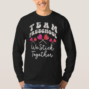 Camiseta Equipe pré-escola Nós nos unimos antes do K Profes