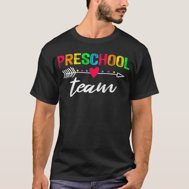 Camiseta equipe pré-escolar (Frente)