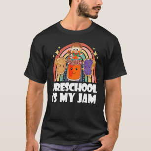 Camiseta Equipe Pré-Escolar É Minha Mancha Arco-Íris Cuta P