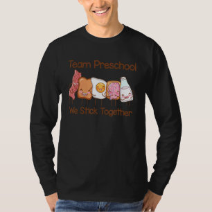 Camiseta Equipe Pré-Escolar Nós Juntamos O Jel Da Manteiga