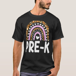 Camiseta Equipe Pré-K Arco-Íris Alô Rocha de 1rua Grau Chá