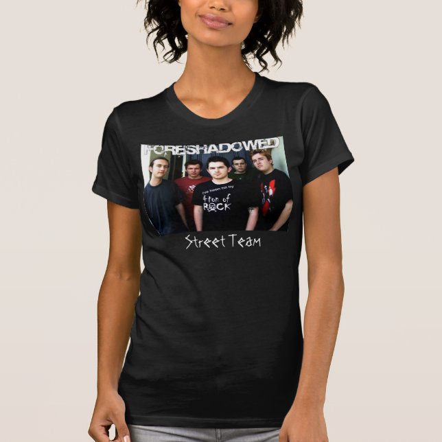 Camiseta Equipe prefigurada da rua (Frente)