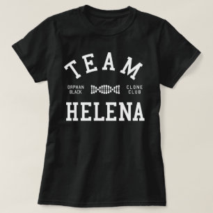 Camiseta Equipe preta órfão Helena