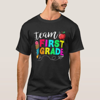 Camiseta Equipe Primeira Série De Volta à Escola Primeiro D