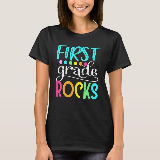 Camiseta Equipe Primeiro Grau Olá 1º Grau é demais Volta às (Frente)