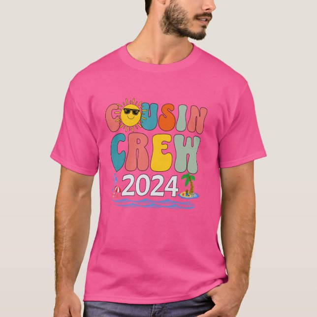 Camiseta Equipe Primo 2024 Summer Vacation Beach Family Mat (Frente)