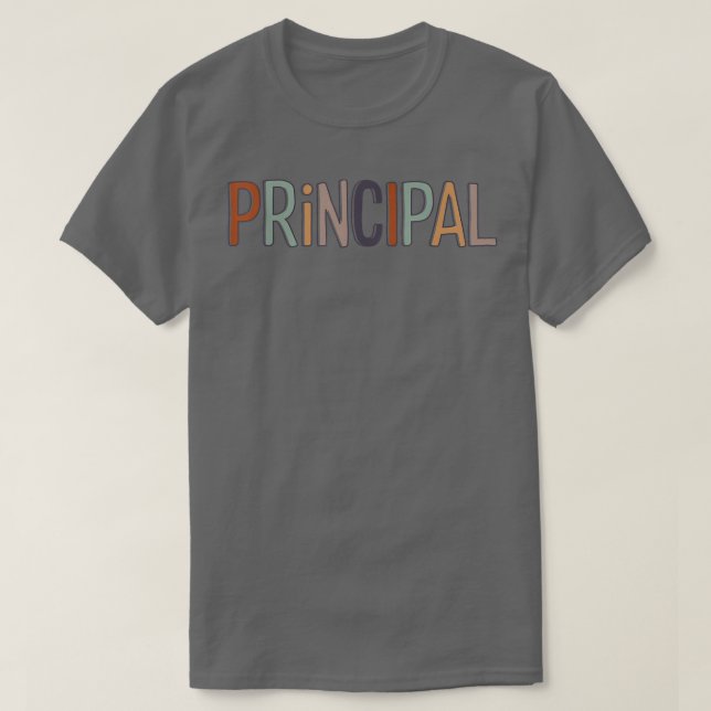 Camiseta Equipe Principal de volta à escola (Frente do Design)