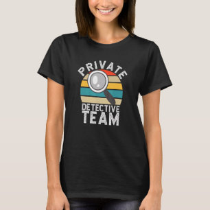 Camiseta Equipe Privada de Detetive Secret Spy