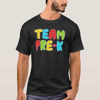 Camiseta Equipe Professora Pré K Volta às Aulas