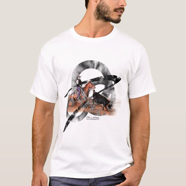 Camiseta Equipe que Roping Heeler (Frente)