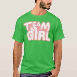 Camiseta Equipe Rapariga Festas De Bebê Figuras De Chá de f