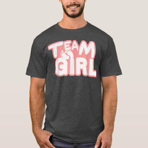 Camiseta Equipe Rapariga Festas De Bebê Figuras De Chá de f