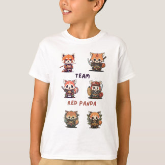 Camiseta Equipe Red Panda Samauri